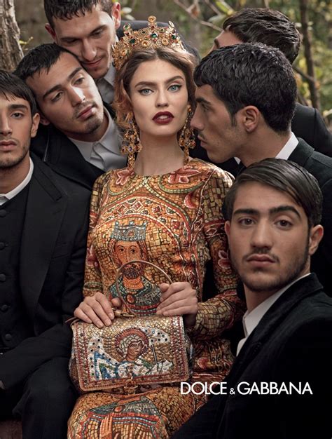 dolce and gabbana campaign.